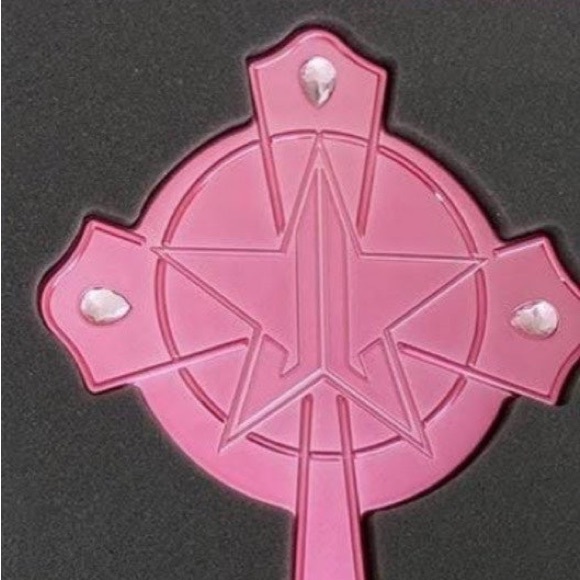 Jeffree Star Hand Mirror - Pink Cross - Picture 5 of 7
